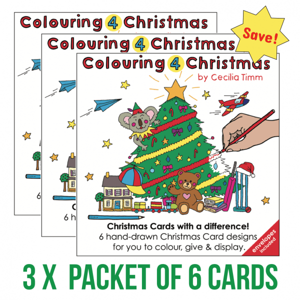 3 x Christmas Cards with a difference!